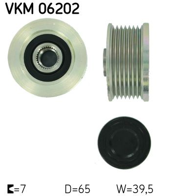 SKF Generatorfreilauf (VKM 06202) Thumbnail